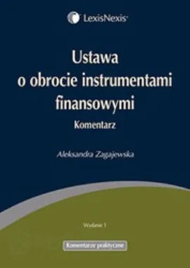 Okładka publikacji: Ustawa o obrocie